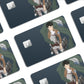 AnimeTown Credit Card Attack on Titan Levi Ackerman Navy Blue Half Skins - Anime Attack on Titan Skin