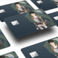 AnimeTown Credit Card Attack on Titan Levi Ackerman Navy Blue Half Skins - Anime Attack on Titan Skin