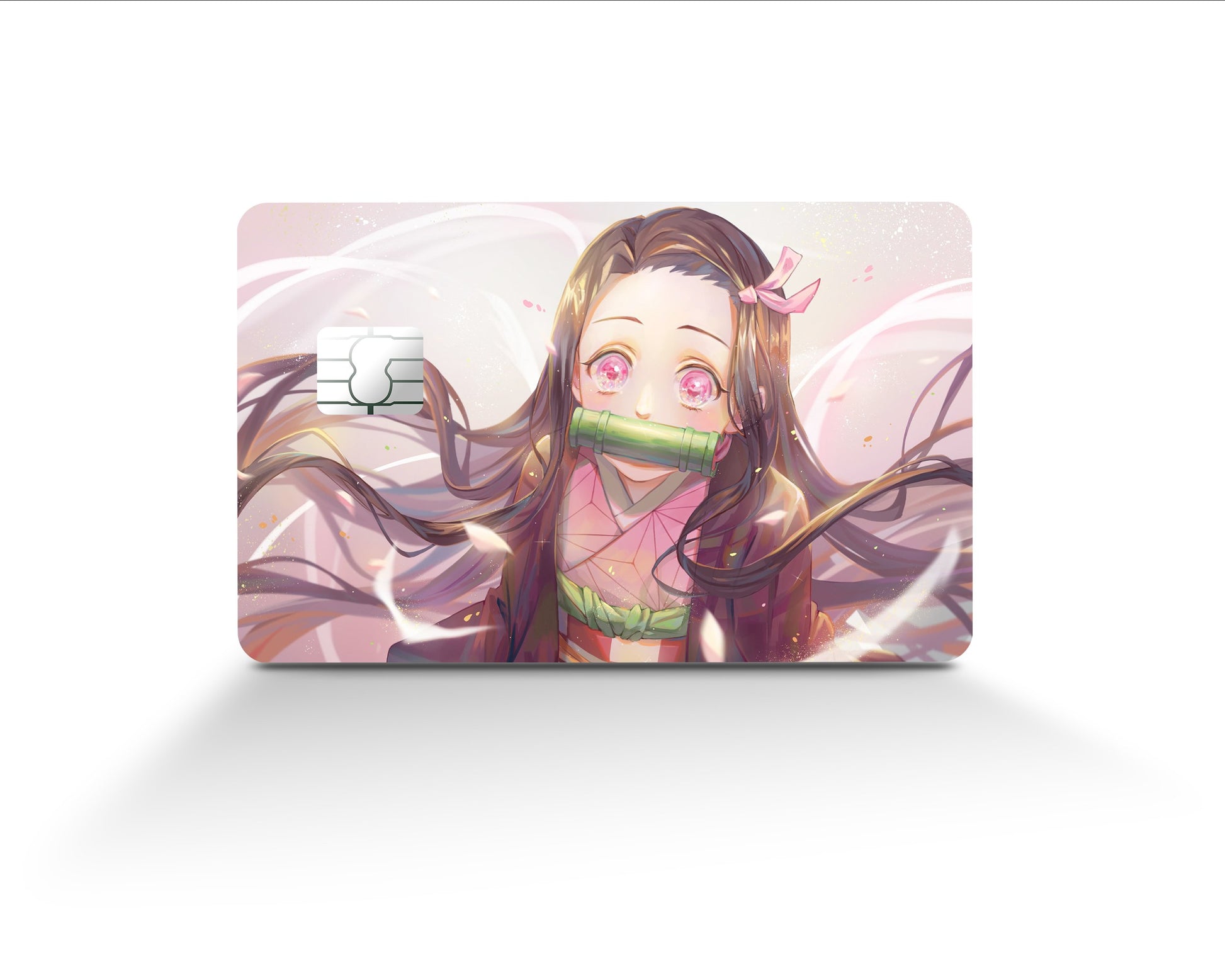 AnimeTown Credit Card Demon Slayer Cute Nezuko Kamado Full Skins - Anime Demon Slayer Skin