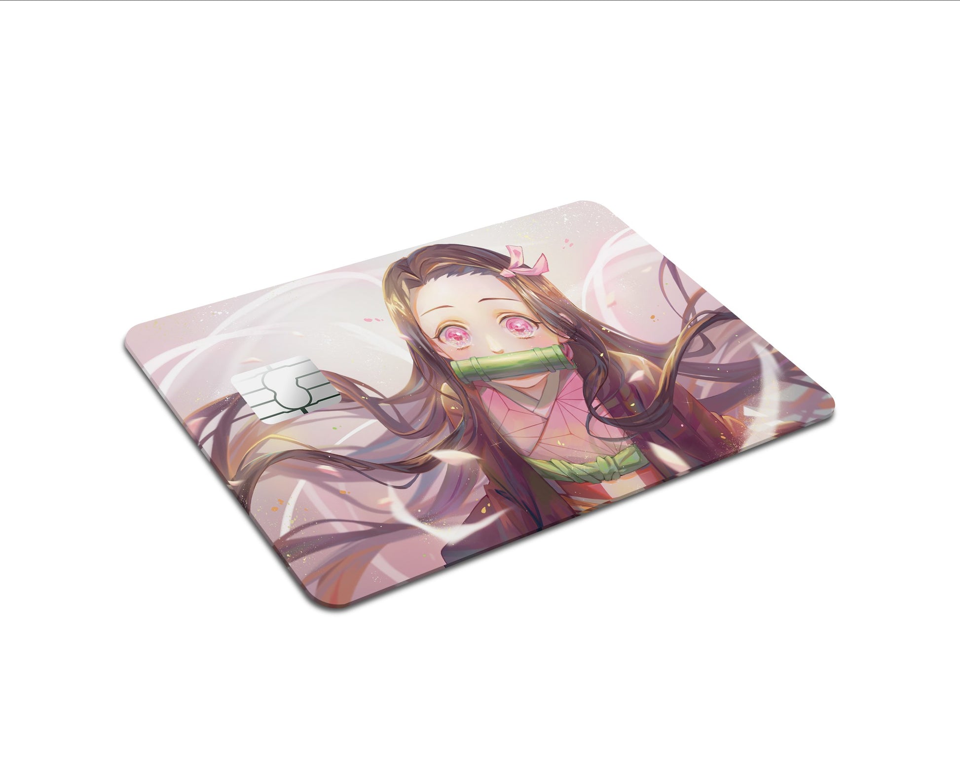 AnimeTown Credit Card Demon Slayer Cute Nezuko Kamado Full Skins - Anime Demon Slayer Skin