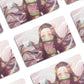 AnimeTown Credit Card Demon Slayer Cute Nezuko Kamado Half Skins - Anime Demon Slayer Skin