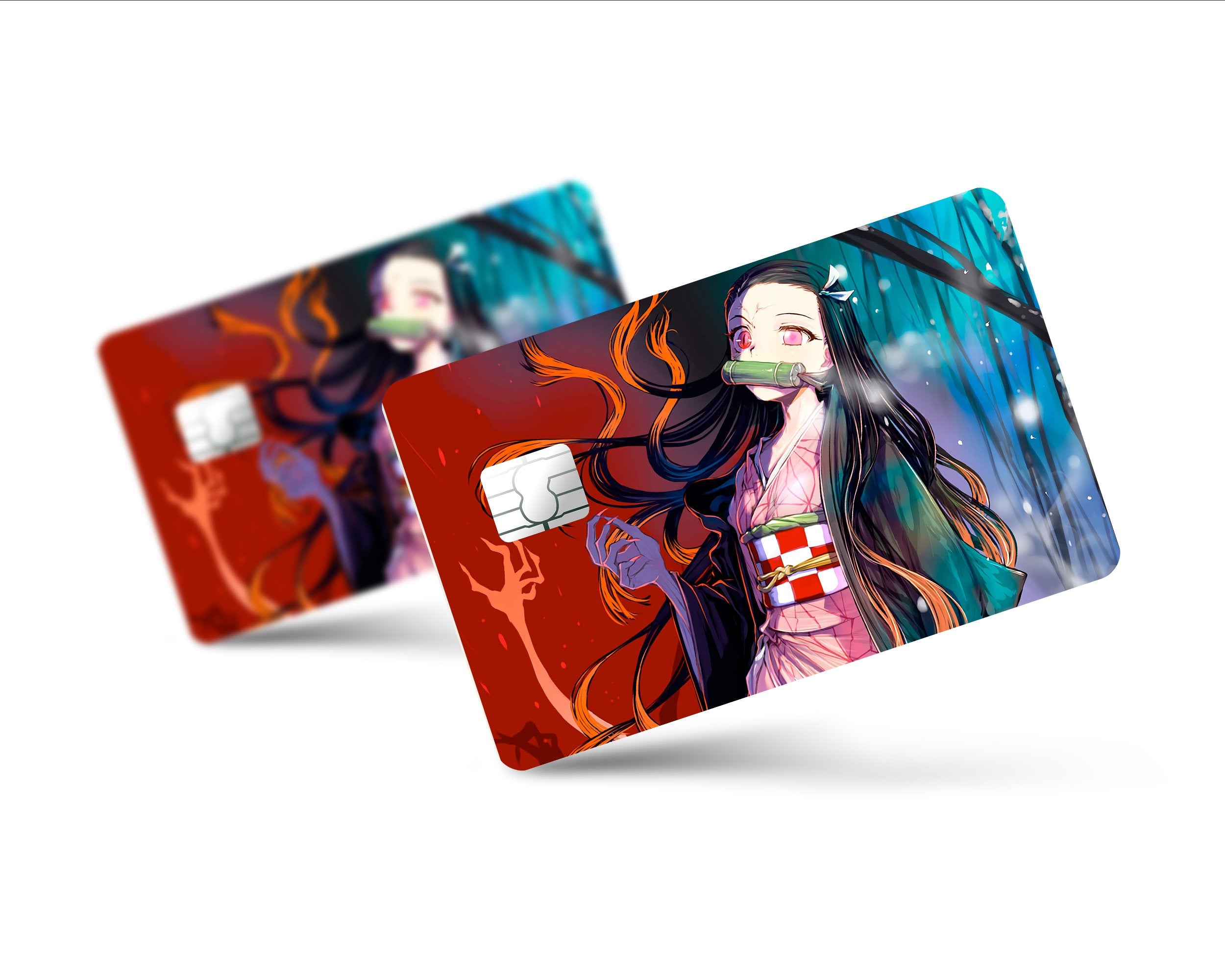 WeebNation Satoru Gojo - Jujutsu Kaisen - 4pcs Anime Card Sticker for Debit,  Credit Card Skin - Cover and Personalize Bank Card - Tearproof, Waterproof  Card Cover - Highest-Grade Quality, No Bubble :