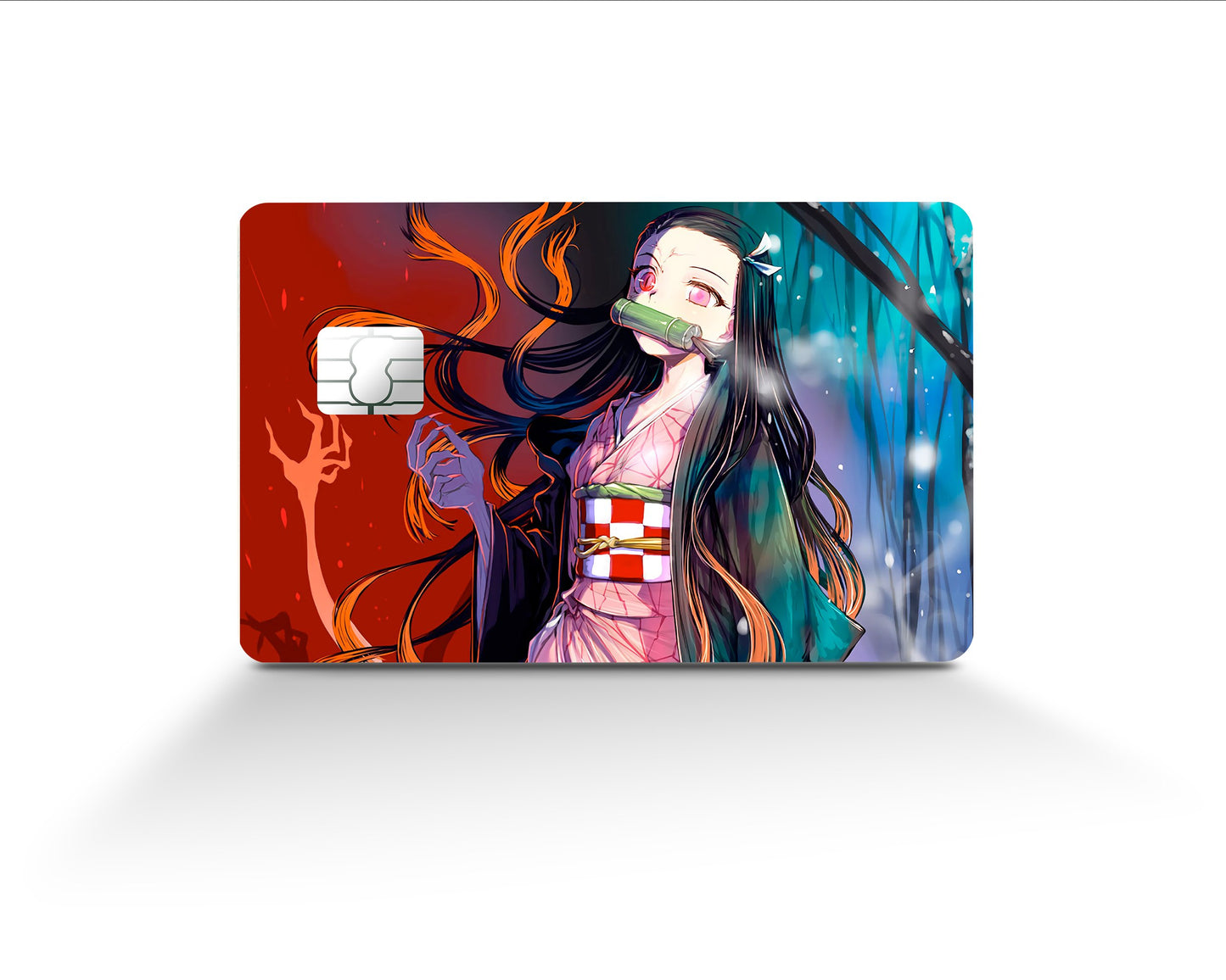 AnimeTown Credit Card Demon Slayer Demon Nezuko Full Skins - Anime Demon Slayer Skin
