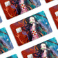 AnimeTown Credit Card Demon Slayer Demon Nezuko Half Skins - Anime Demon Slayer Skin