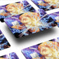AnimeTown Credit Card Demon Slayer Zenitsu Lightning Half Skins - Anime Demon Slayer Skin