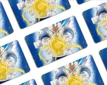 AnimeTown Credit Card Dragon Ball Vegeta Galick Gun Half Skins - Anime Dragon Ball Skin