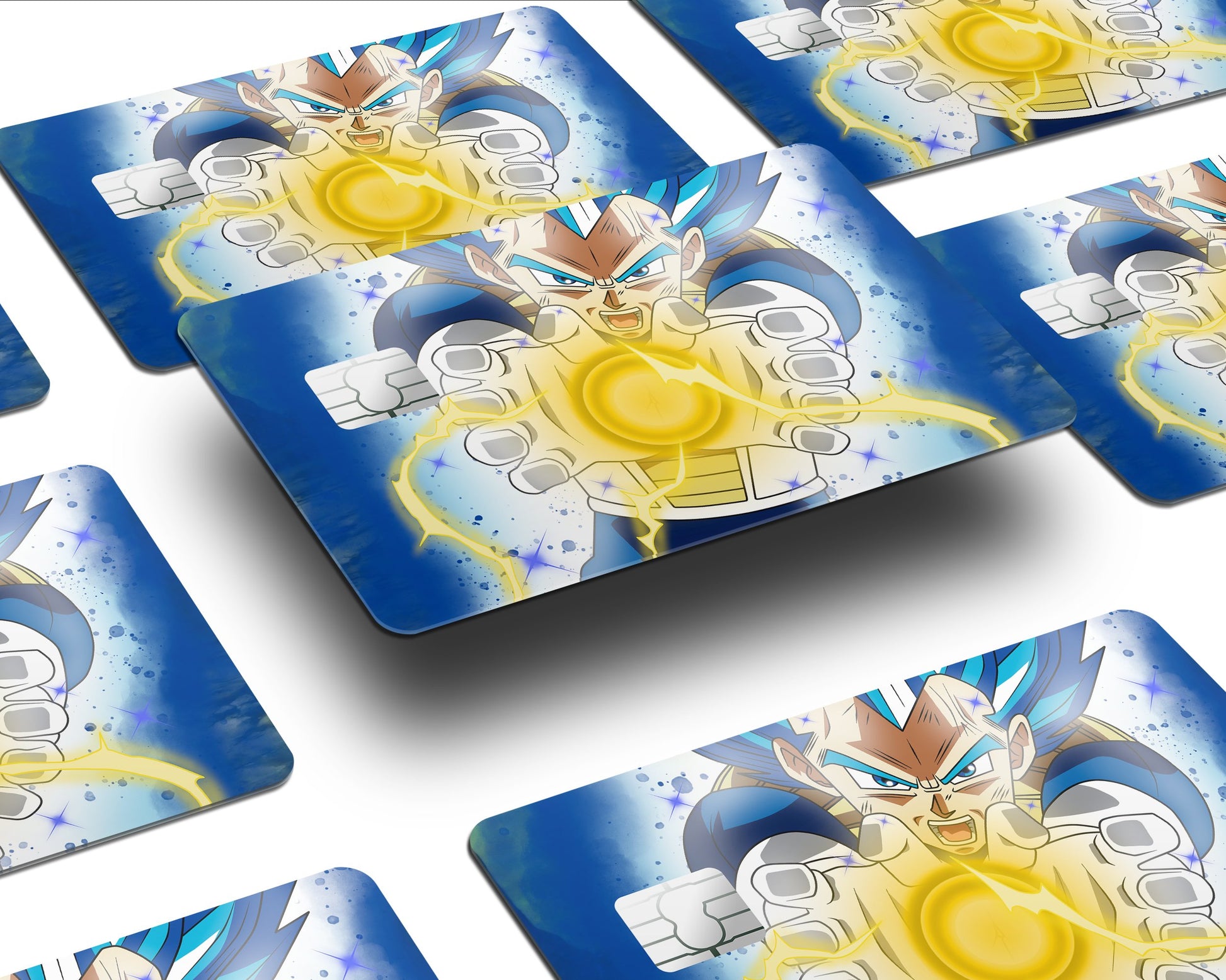 Dragon Ball Vegeta Final Flash Credit Card Skin Sticker Vinyl Bundle –  Anime Town Creations