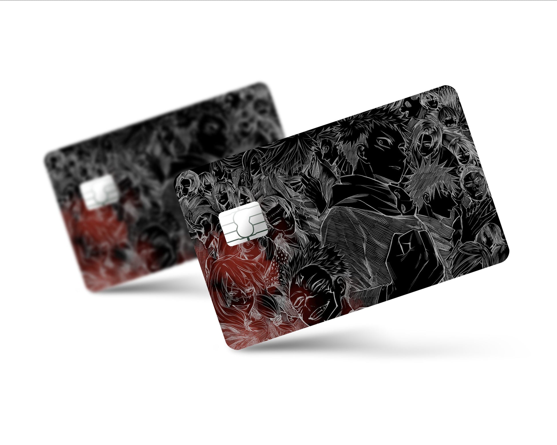 AnimeTown Credit Card Jujutsu Kaisen Black Full Skins - Anime Jujutsu Kaisen Skin