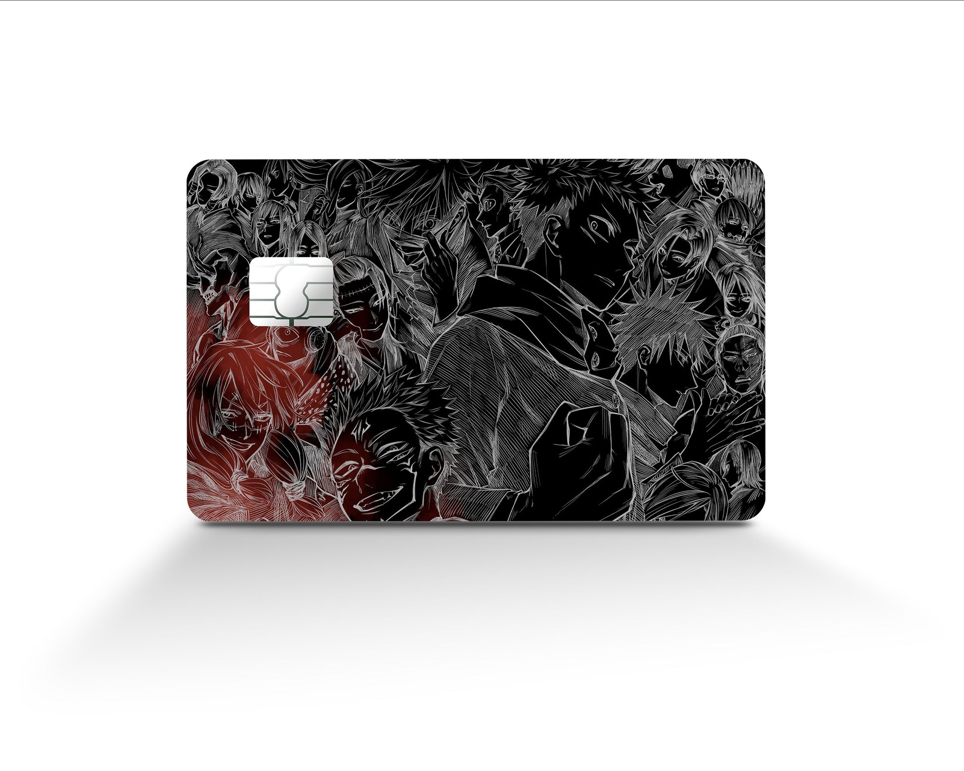 AnimeTown Credit Card Jujutsu Kaisen Black Full Skins - Anime Jujutsu Kaisen Skin