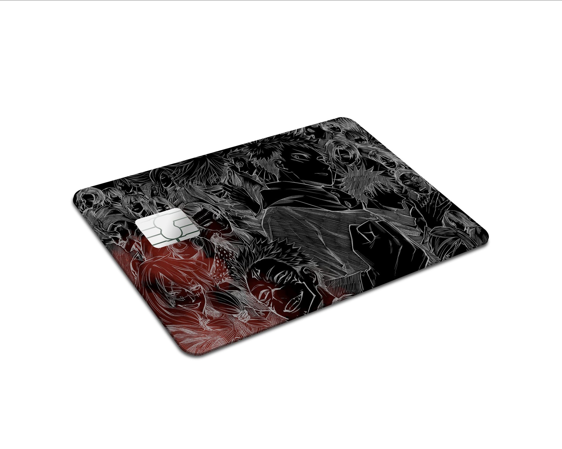 AnimeTown Credit Card Jujutsu Kaisen Black Full Skins - Anime Jujutsu Kaisen Skin