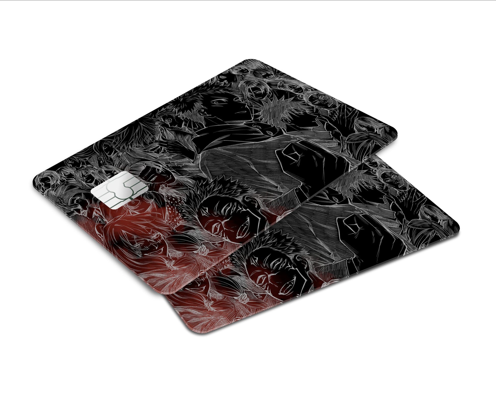 AnimeTown Credit Card Jujutsu Kaisen Black Window Skins - Anime Jujutsu Kaisen Skin