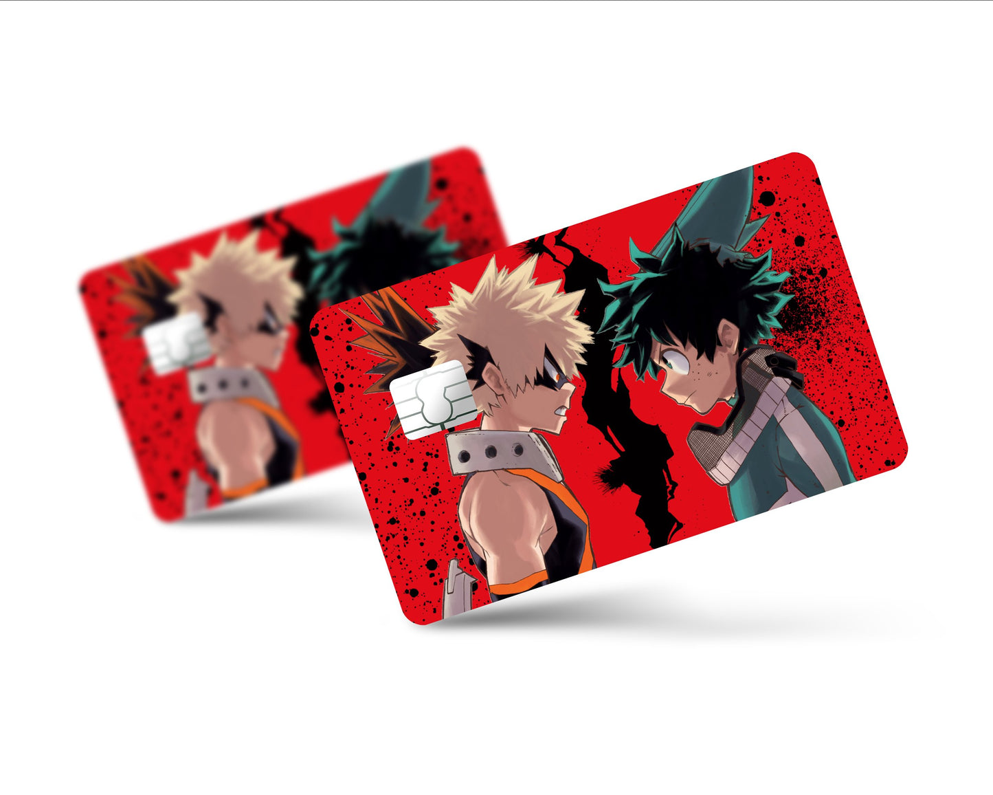 AnimeTown Credit Card My Hero Academia Red Full Skins - Anime My Hero Academia Skin