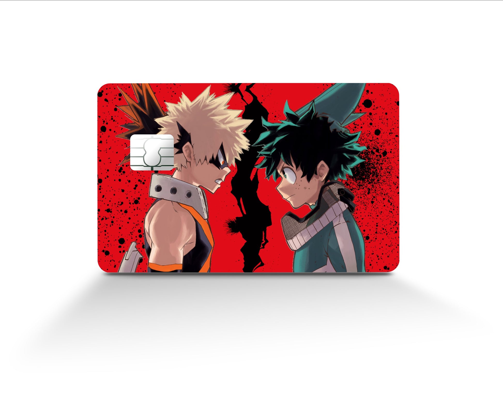 AnimeTown Credit Card My Hero Academia Red Full Skins - Anime My Hero Academia Skin