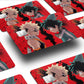 AnimeTown Credit Card My Hero Academia Red Half Skins - Anime My Hero Academia Skin