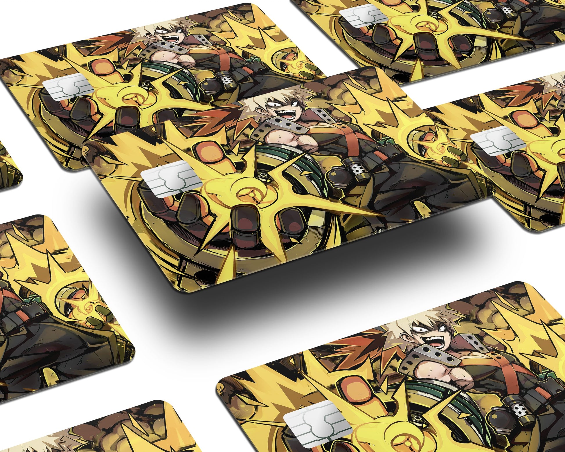 AnimeTown Credit Card My Hero Academia Katsuki Bakugo Half Skins - Anime My Hero Academia Skin