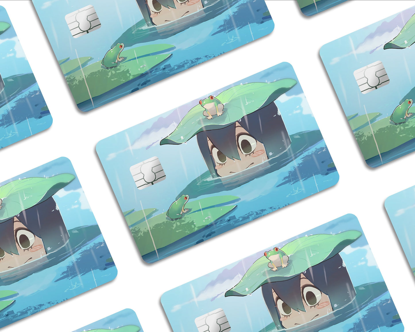 AnimeTown Credit Card My Hero Academia Tsuyu Asui Half Skins - Anime My Hero Academia Skin