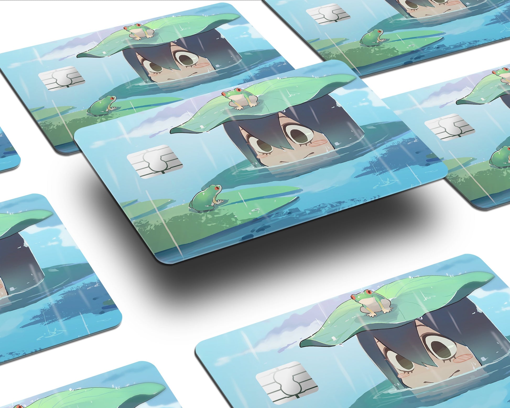 AnimeTown Credit Card My Hero Academia Tsuyu Asui Half Skins - Anime My Hero Academia Skin