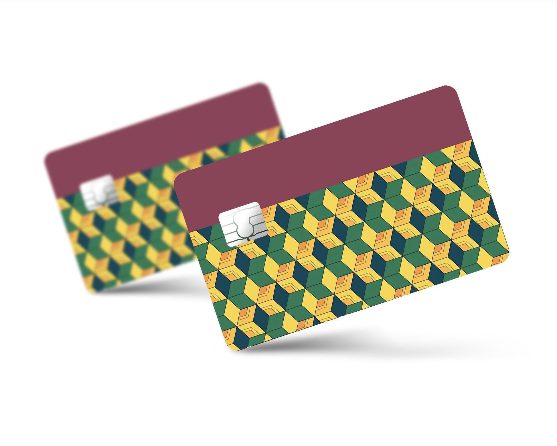 AnimeTown Credit Card Demon Slayer Giyu Pattern Full Skins - Anime Demon Slayer Skin