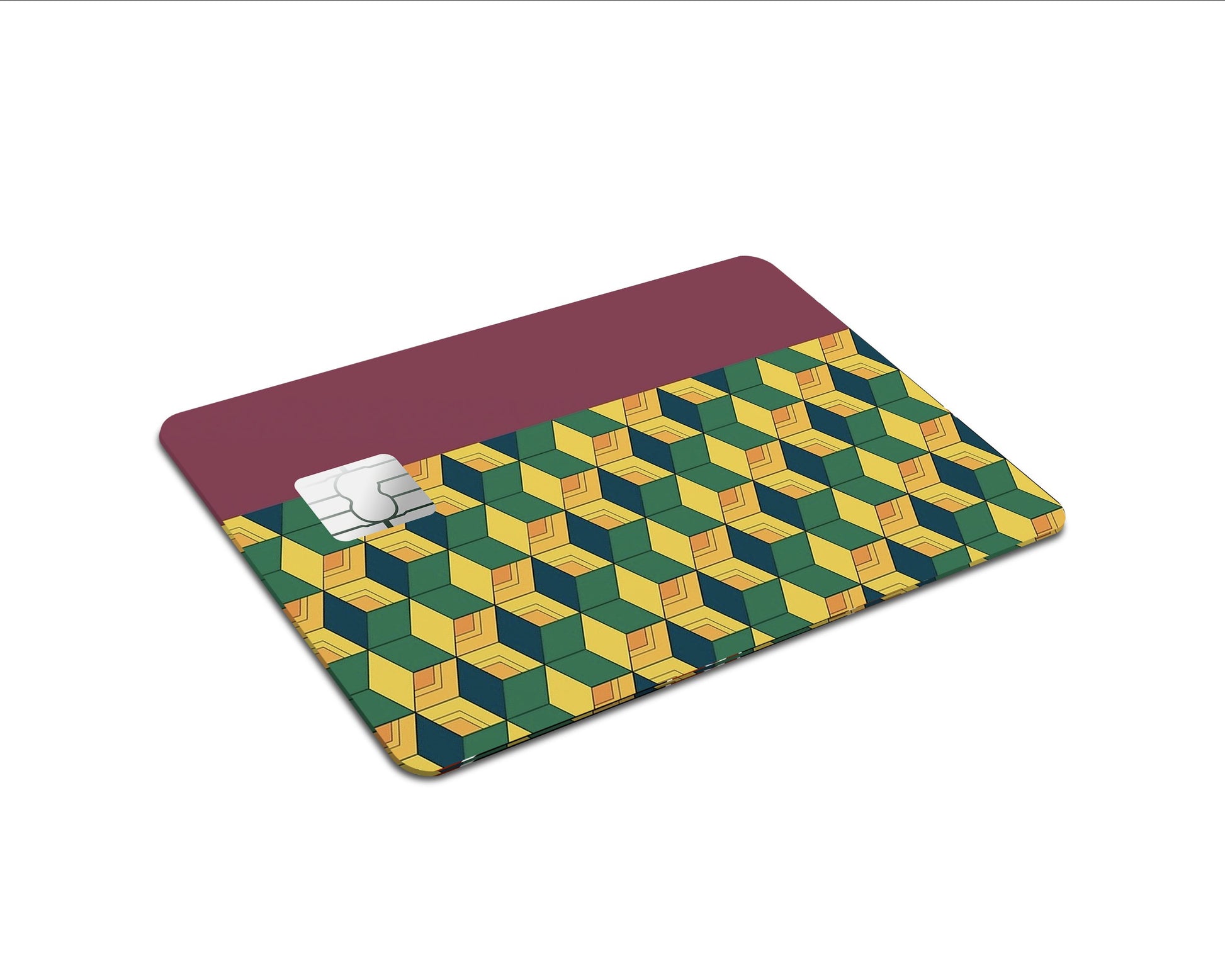 AnimeTown Credit Card Demon Slayer Giyu Pattern Full Skins - Anime Demon Slayer Skin