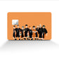 Anime Town Creations Credit Card Haikyuu Minimalist Full Skins - Anime Haikyuu Skin