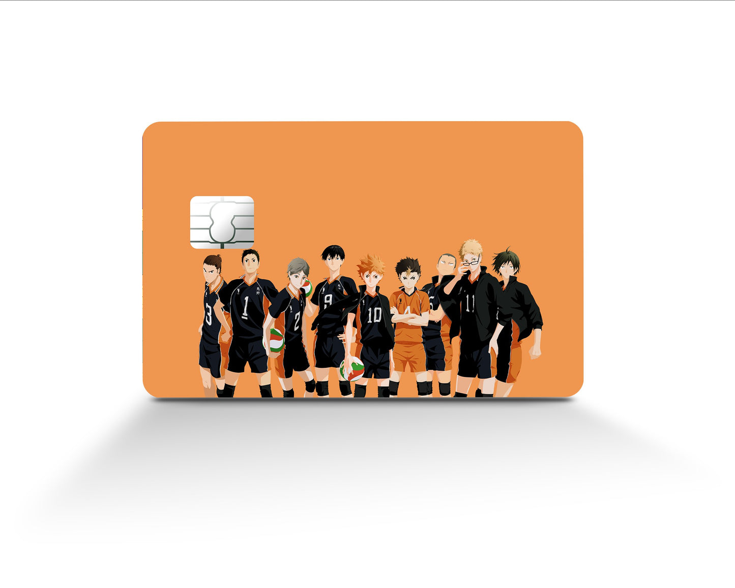Anime Town Creations Credit Card Haikyuu Minimalist Full Skins - Anime Haikyuu Skin