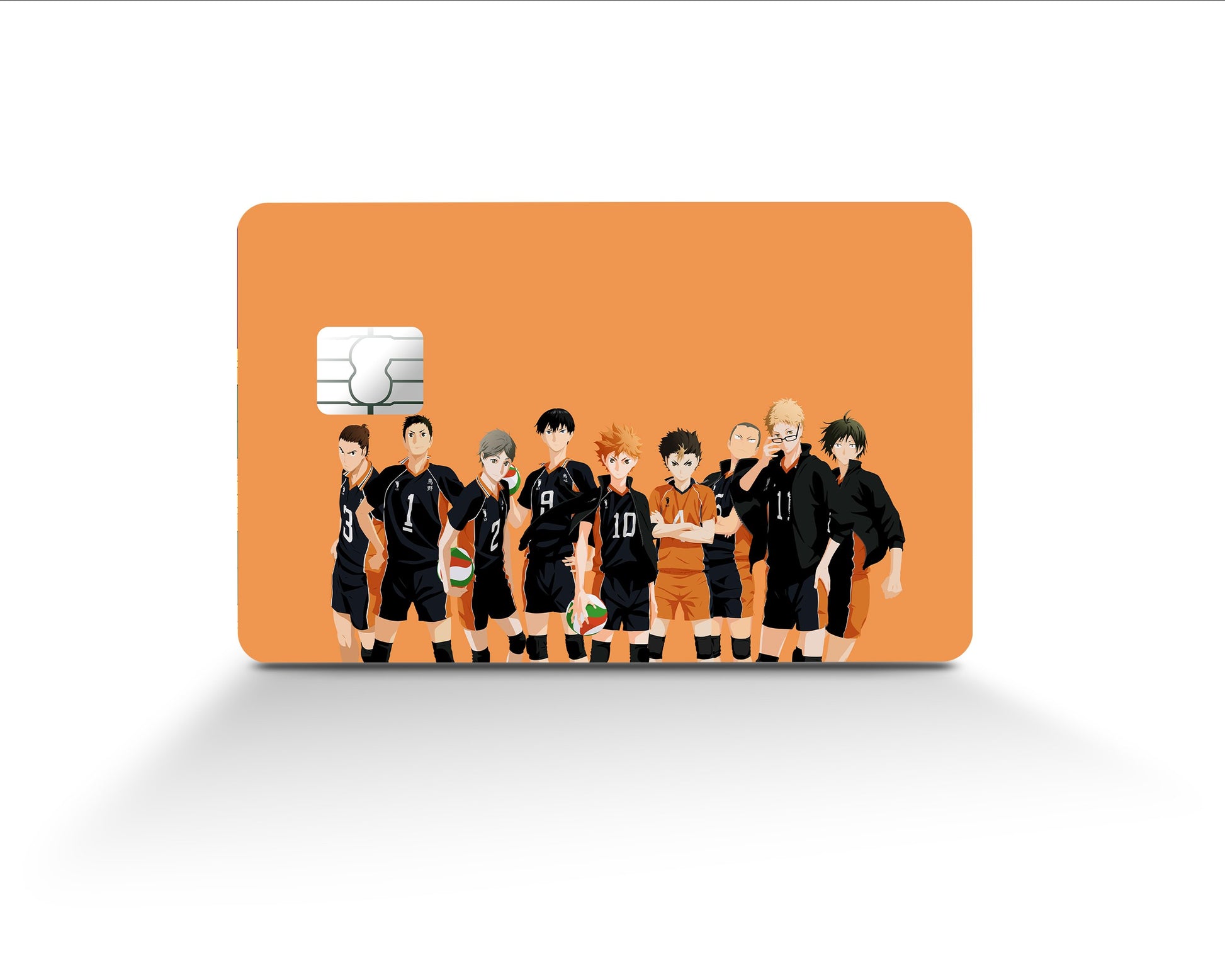 Anime Town Creations Credit Card Haikyuu Minimalist Full Skins - Anime Haikyuu Skin