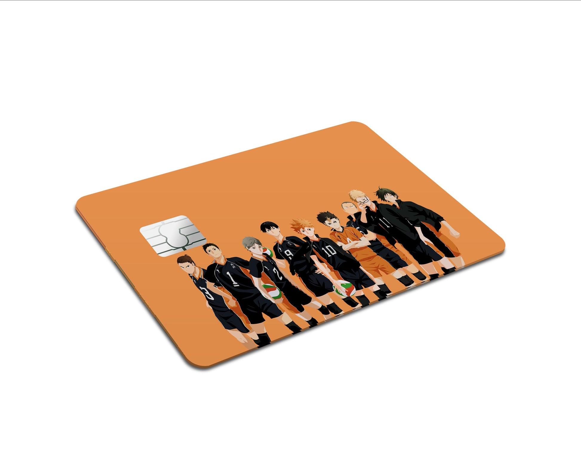 Anime Town Creations Credit Card Haikyuu Minimalist Full Skins - Anime Haikyuu Skin