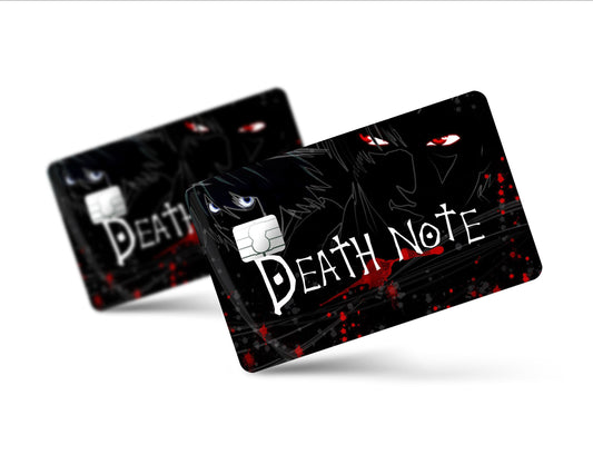 Anime Town Creations Credit Card Death Note L vs Light Full Skins - Anime Death Note Skin