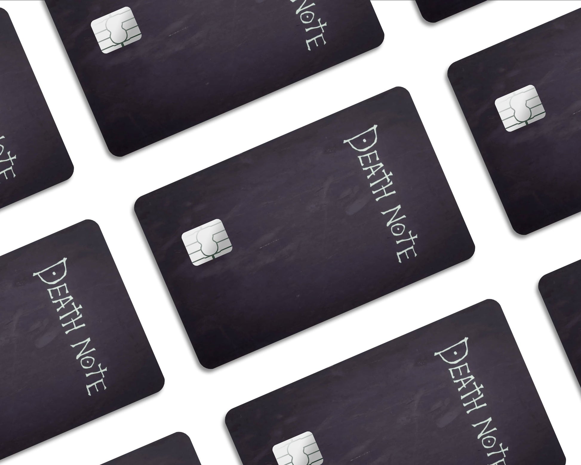 Anime Town Creations Credit Card Death Note Notebook Half Skins - Anime Death Note Skin