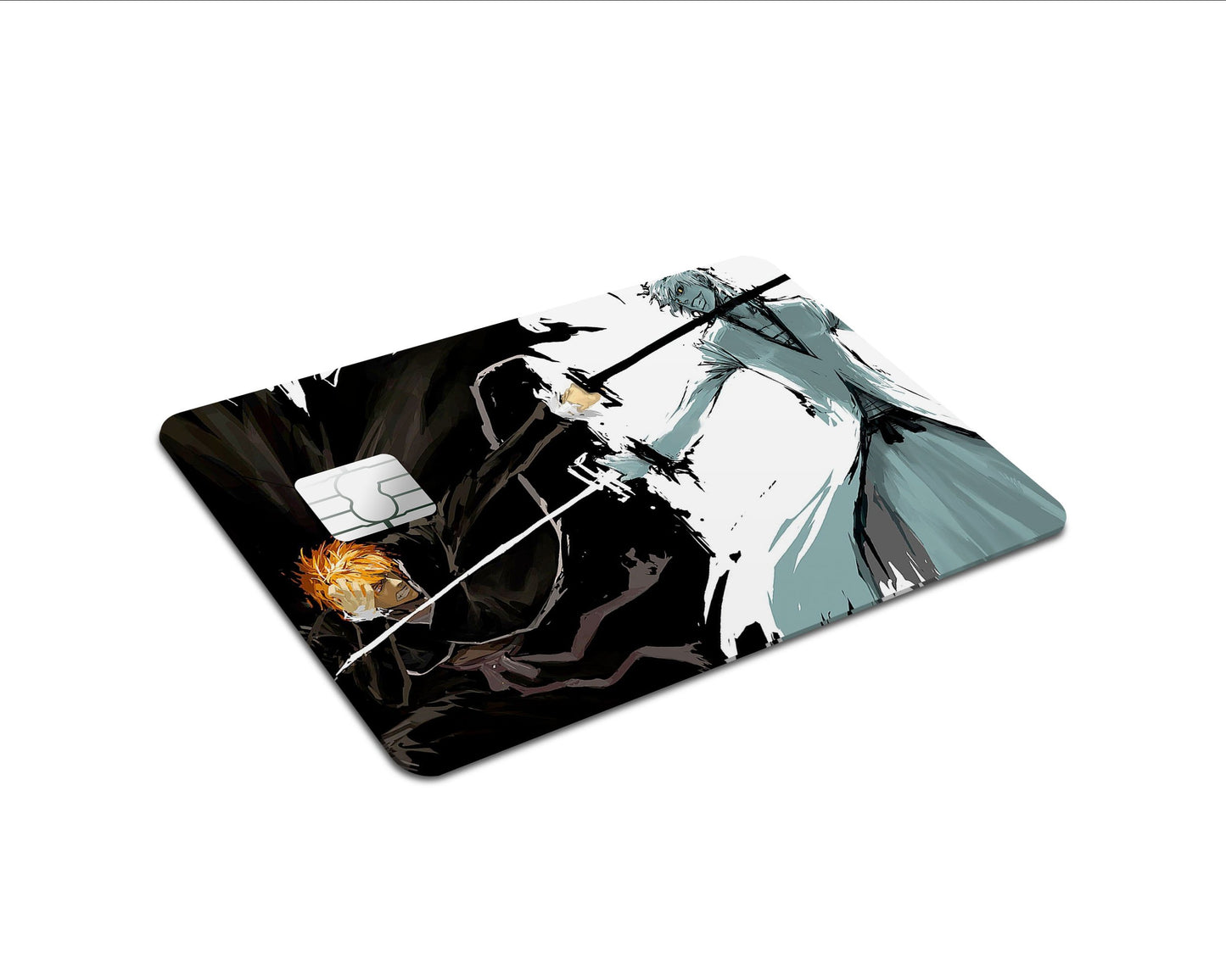 Anime Town Creations Credit Card Bleach Ichigo vs Zangetsu Black Full Skins - Anime Bleach Skin