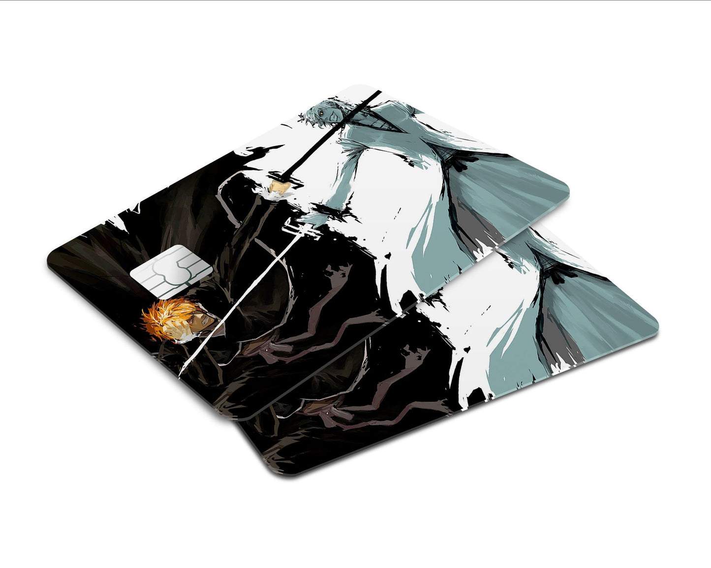Anime Town Creations Credit Card Bleach Ichigo vs Zangetsu Black Window Skins - Anime Bleach Skin