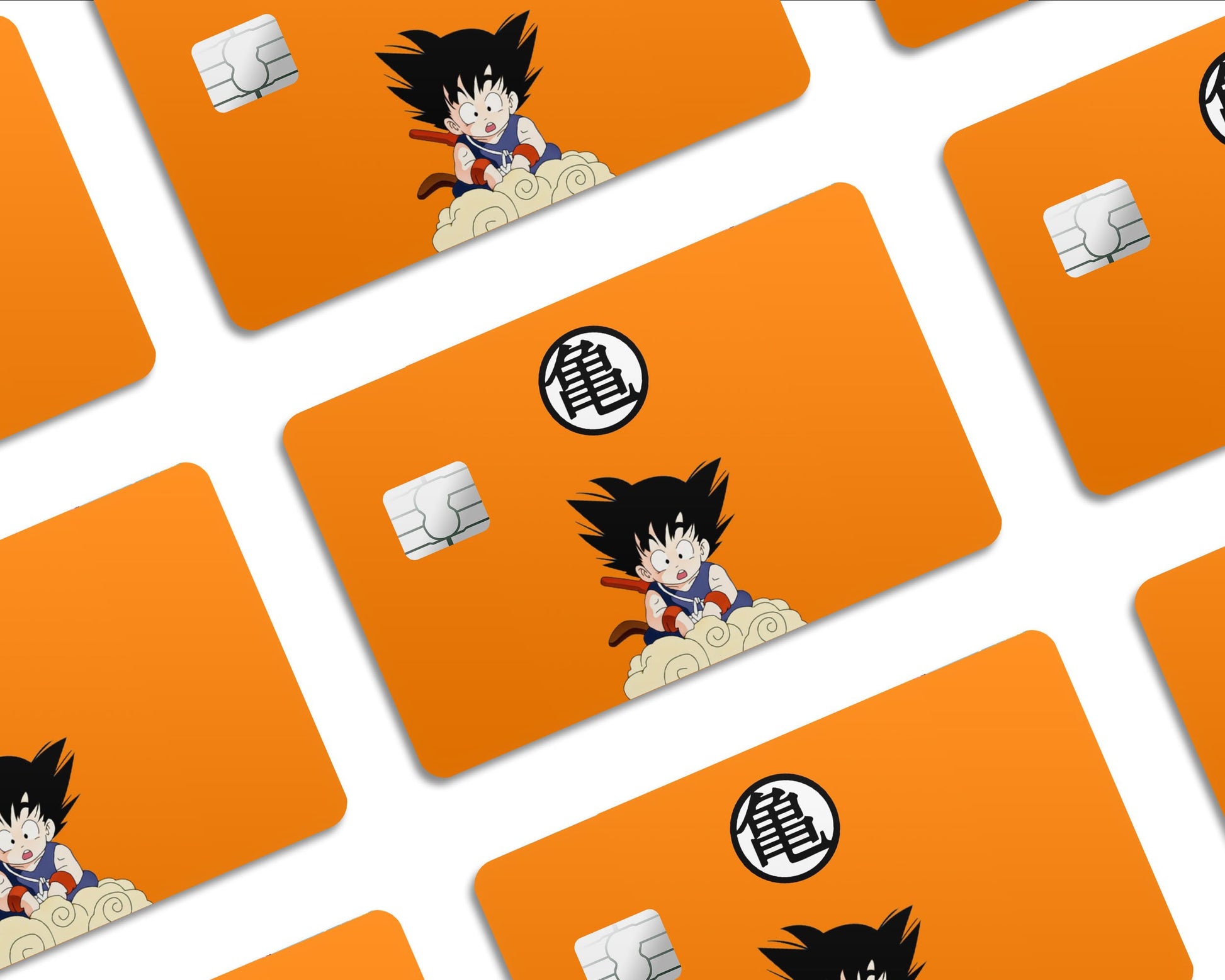Anime Town Creations Credit Card Dragon Ball Baby Goku Half Skins - Anime Dragon Ball Skin