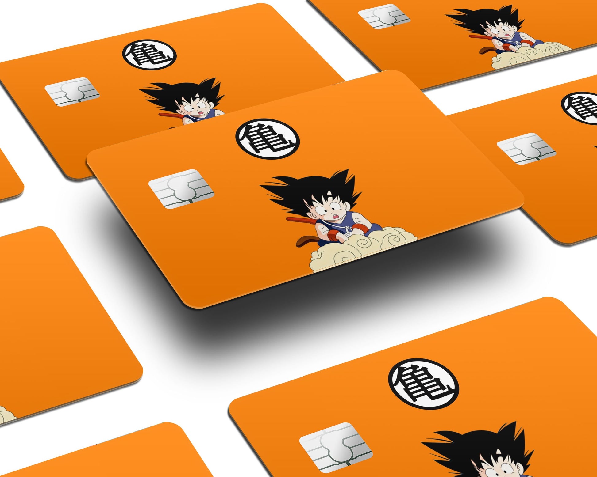 Anime Town Creations Credit Card Dragon Ball Baby Goku Half Skins - Anime Dragon Ball Skin