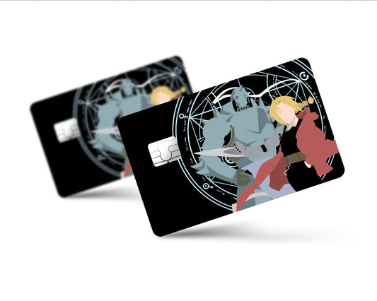Anime Town Creations Credit Card Full Metal Alchemist Edward & Alphonse Full Skins - Anime Full Metal Alchemist Skin