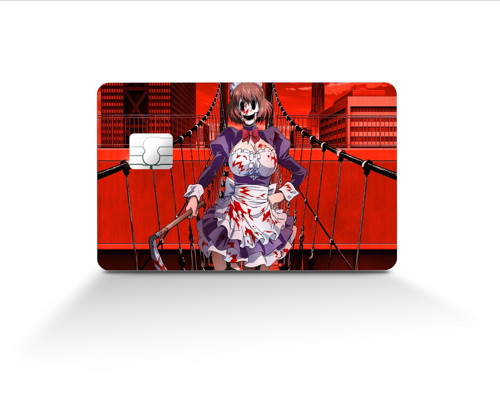 Anime Town Creations Credit Card High Rise Invasion Maid Mask Full Skins - Anime High Rise Invasion Skin