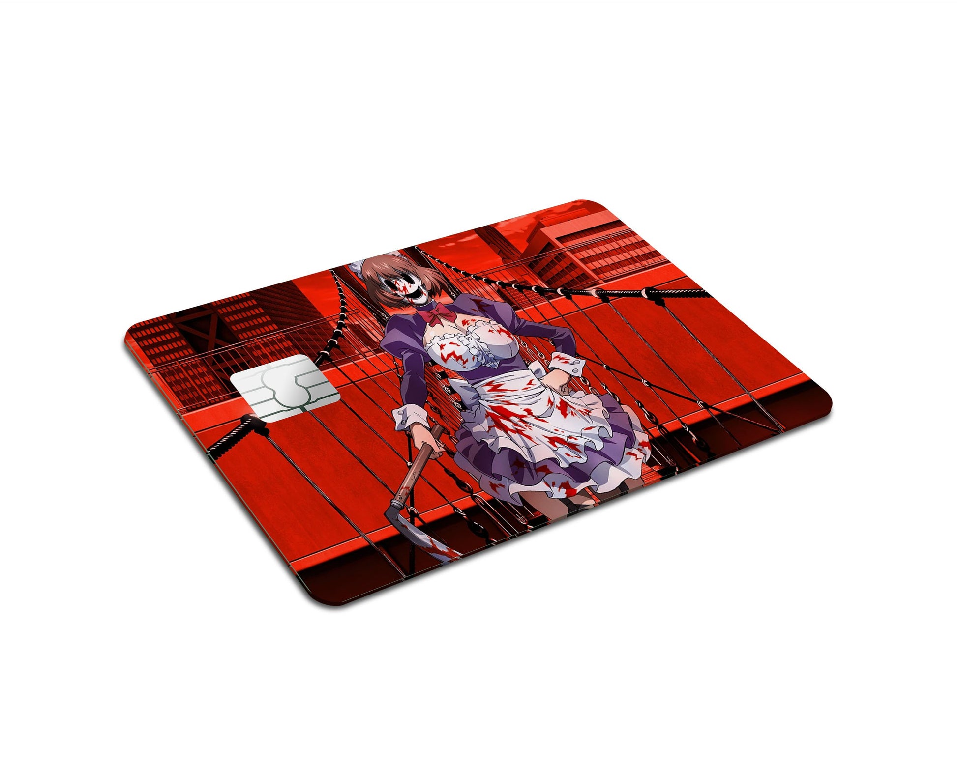 Anime Town Creations Credit Card High Rise Invasion Maid Mask Full Skins - Anime High Rise Invasion Skin