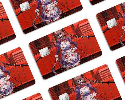 Anime Town Creations Credit Card High Rise Invasion Maid Mask Half Skins - Anime High Rise Invasion Skin