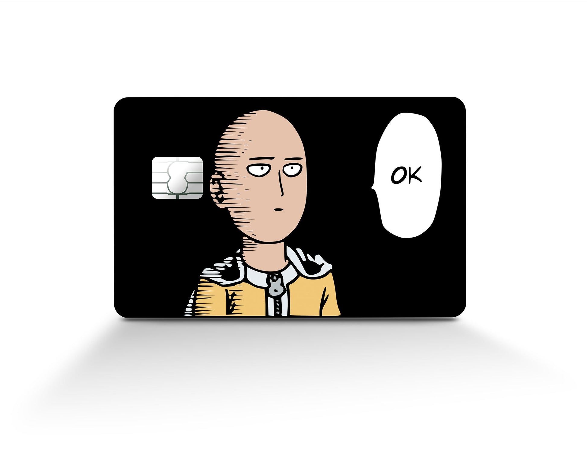 Anime Town Creations Credit Card One Punch Man OK Meme Full Skins - Anime One Punch Man Skin