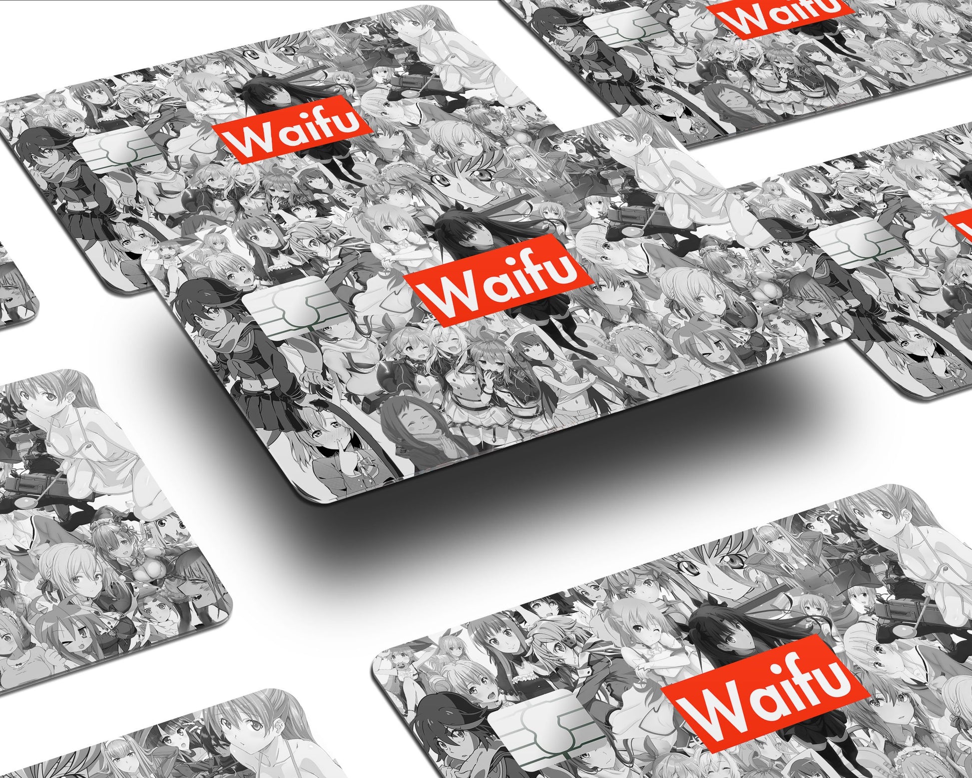 Waifu Manga Credit Card Skin – Anime Town Creations