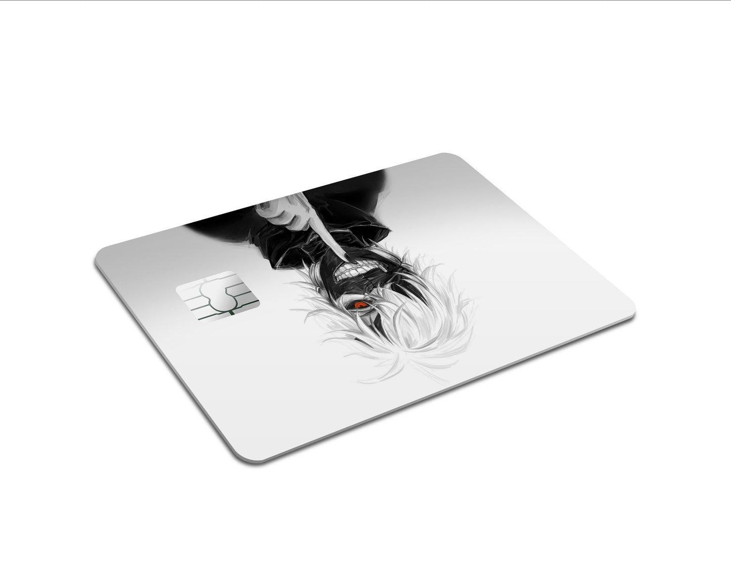 Anime Town Creations Credit Card Tokyo Ghoul Ken Kaneki White Full Skins - Anime Tokyo Ghoul Skin
