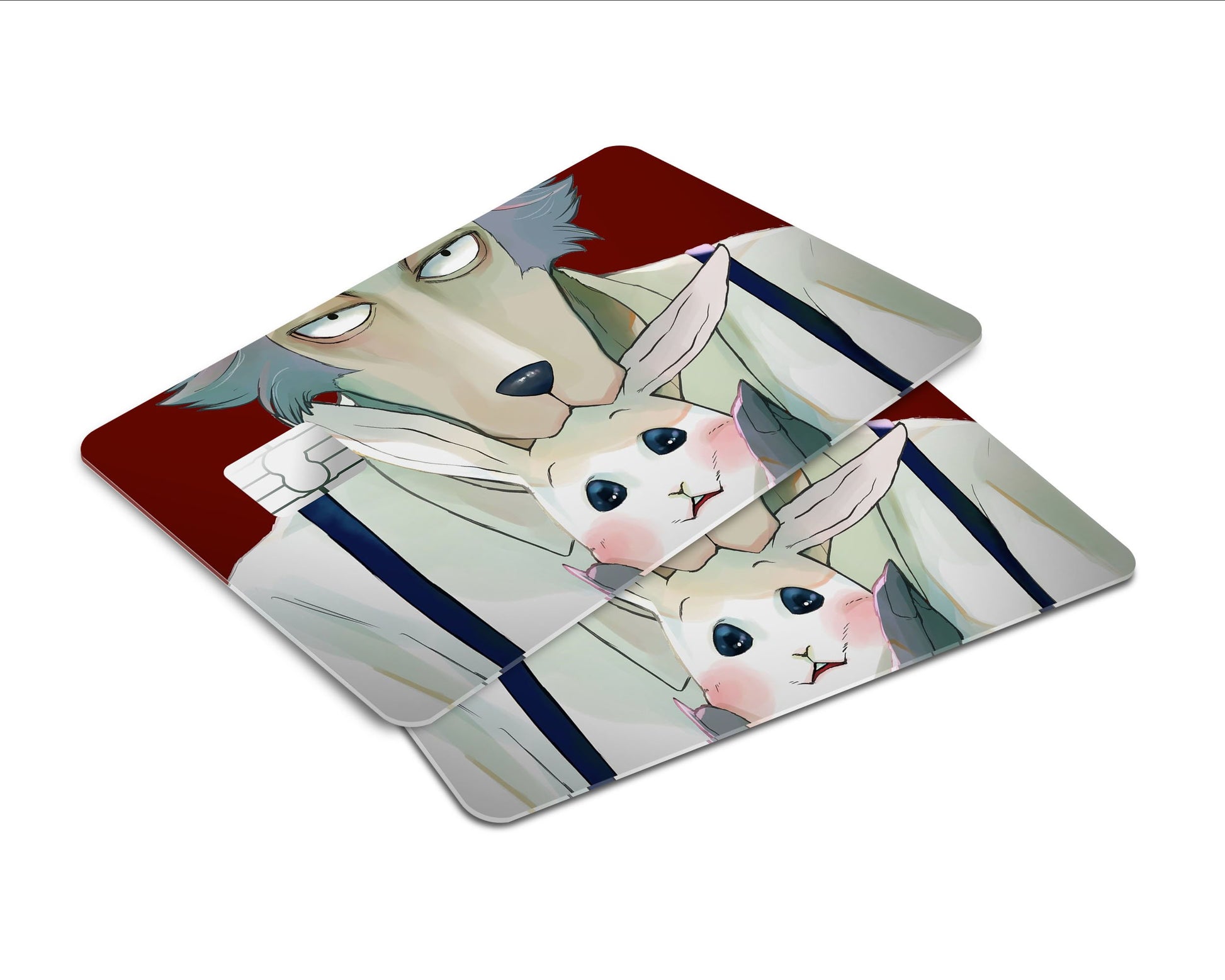 Anime Town Creations Credit Card Beastars Legoshi & Haru Window Skins - Anime Beastars  Skin