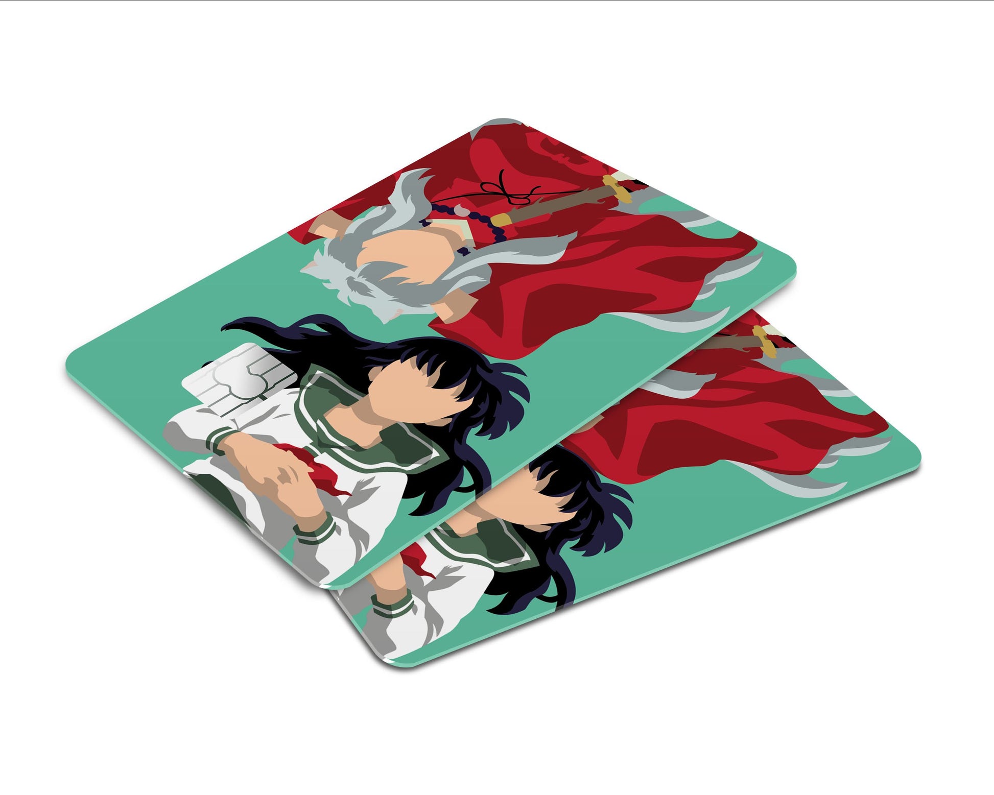 Anime Town Creations Credit Card Inuyasha & Kagome Higurashi Window Skins - Anime  Skin