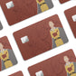 Anime Town Creations Credit Card One Punch Man Saitama Minimalist Half Skins - Anime One Punch Man Skin