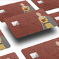 Anime Town Creations Credit Card One Punch Man Saitama Minimalist Half Skins - Anime One Punch Man Skin