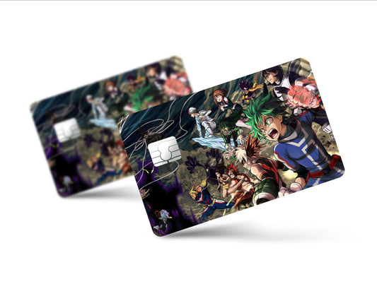Anime Town Creations Credit Card My Hero Academia Gang Full Skins - Anime My Hero Academia Skin