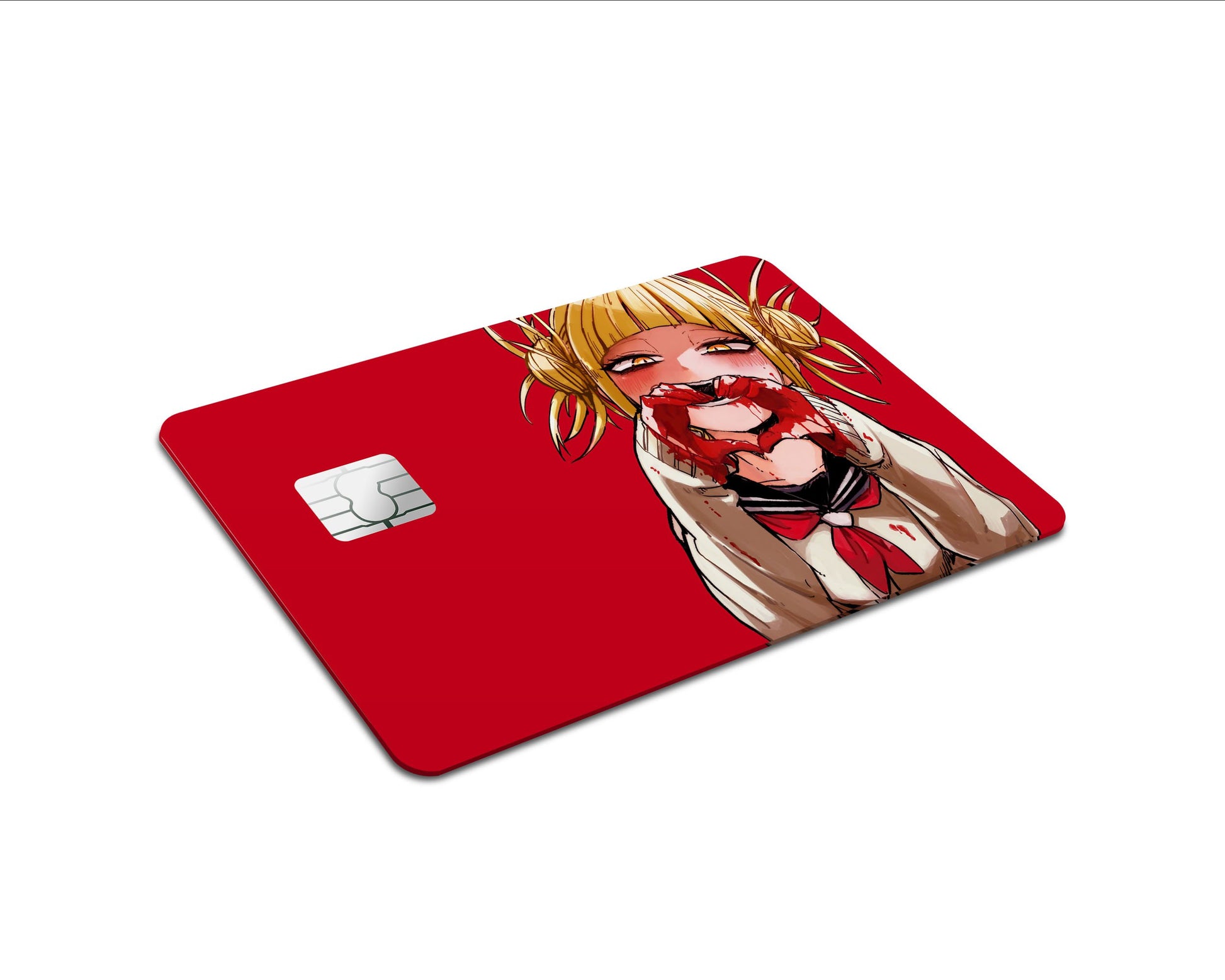 Anime Town Creations Credit Card My Hero Academia Himiko Toga Red Full Skins - Anime My Hero Academia Skin