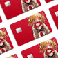 Anime Town Creations Credit Card My Hero Academia Himiko Toga Red Half Skins - Anime My Hero Academia Skin