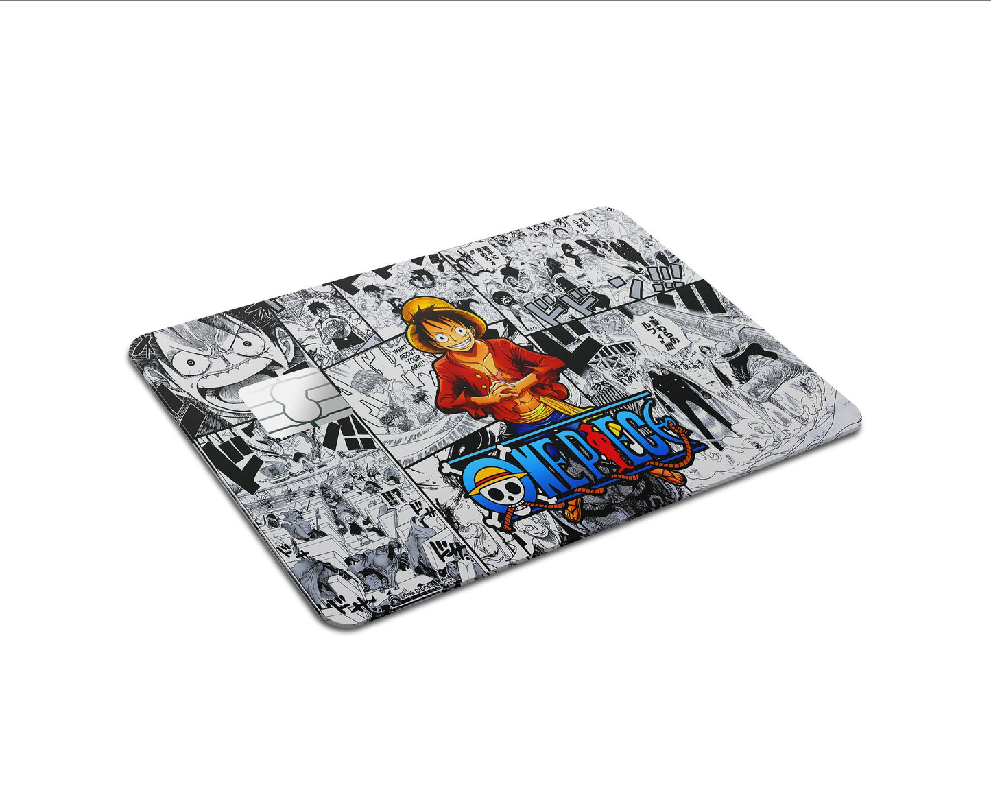 Anime Town Creations Credit Card One Piece Luffy Manga Full Skins - Anime One Piece Skin