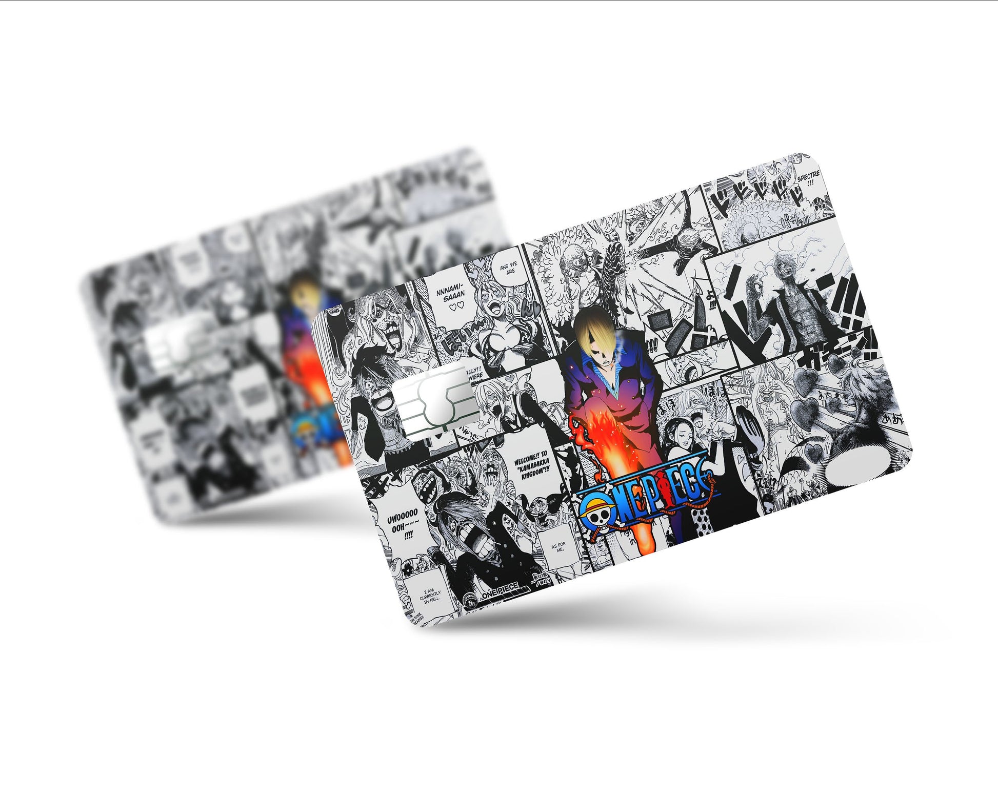 One Piece Sanji Manga Credit Card Skin