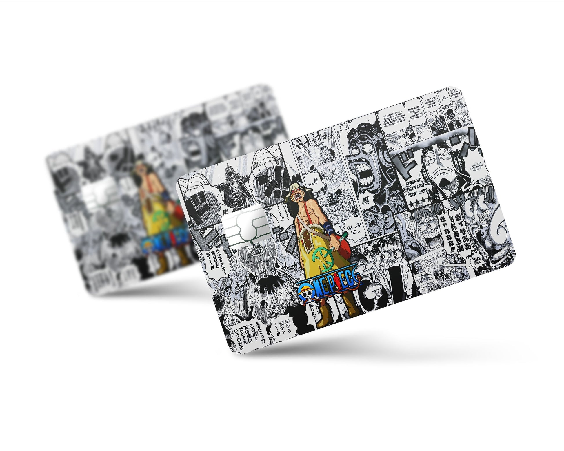 Anime Town Creations Credit Card One Piece Usopp Manga Full Skins - Anime One Piece Skin